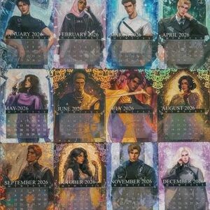 Fairyloot The Worlds of Tahereh Mafi 2026 Calendar